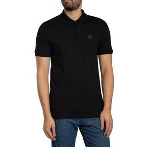 Polo BOSS Polo à fermeture éclair Passer Noir EU XXL,EU S,EU M,EU L,EU XL,EU 3XL Heren Polo BOSS Polo à fermeture éclair Passer Noir EU XXL,EU S,EU M,EU L,EU XL,EU 3XL Heren