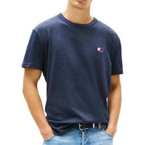 T-shirt Tommy Hilfiger Tjm Reg Badge Bleu EU S,EU M Heren T-shirt Tommy Hilfiger Tjm Reg Badge Bleu EU S,EU M Heren