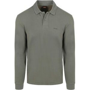 Polo BOSS Polo Petempestolong Manches Longues Vert Vert EU XXL,EU M,EU L,EU XL,EU 3XL Heren Polo BOSS Polo Petempestolong Manches Longues Vert Vert EU XXL,EU M,EU L,EU XL,EU 3XL Heren