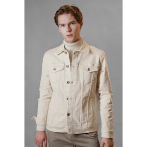 Veste Enorsia Veste en denim classique ecru blanc pour homme Beige EU XXL,EU S,EU M,EU L,EU XL Heren Veste Enorsia Veste en denim classique ecru blanc pour homme Beige EU XXL,EU S,EU M,EU L,EU XL Heren