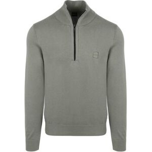 Sweatshirts BOSS Pull Kanobix Demi-Zip Vert Vert EU XXL,EU M,EU L,EU XL Heren Sweatshirts BOSS Pull Kanobix Demi-Zip Vert Vert EU XXL,EU M,EU L,EU XL Heren