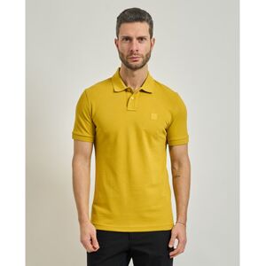 Polo BOSS Polo uni à 2 boutons pour homme Jaune US L,US M,US S,US XL,US XXL Heren Polo BOSS Polo uni à 2 boutons pour homme Jaune US L,US M,US S,US XL,US XXL Heren
