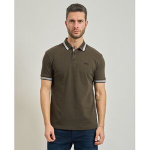 Polo BOSS Polo Paddy pour homme avec rayures contrastées Marron US XXL,US M,US L,IT 56 Heren Polo BOSS Polo Paddy pour homme avec rayures contrastées Marron US XXL,US M,US L,IT 56 Heren