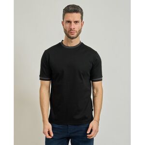 T-shirt BOSS T-shirt Tessler pour homme avec bords contrastés Noir US S,US M,US L,US XL,IT 58 Heren T-shirt BOSS T-shirt Tessler pour homme avec bords contrastés Noir US S,US M,US L,US XL,IT 58 Heren