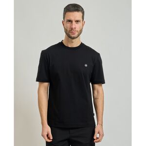 T-shirt BOSS T-shirt moulant pour homme en coton mercerisé Noir US S,US M,US L,IT 56,IT 58 Heren T-shirt BOSS T-shirt moulant pour homme en coton mercerisé Noir US S,US M,US L,IT 56,IT 58 Heren