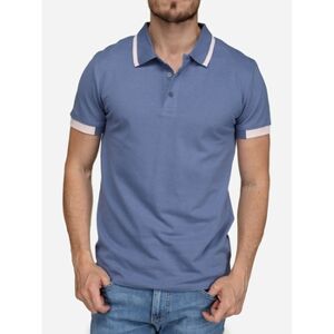 Polo Billtornade 24155 Polo Rib Liseret Bleu EU XXL,EU L,EU XL Heren Polo Billtornade 24155 Polo Rib Liseret Bleu EU XXL,EU L,EU XL Heren