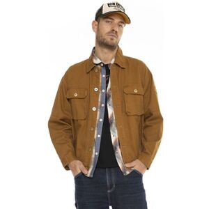 Veste Von Dutch Veste homme en serge de coton Worker Camel Marron EU S,EU M,EU XL Heren Veste Von Dutch Veste homme en serge de coton Worker Camel Marron EU S,EU M,EU XL Heren