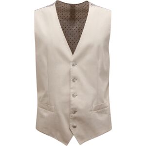 D&G Gilets de costume D&G - Beige IT 50,IT 52 Heren D&G Gilets de costume D&G - Beige IT 50,IT 52 Heren