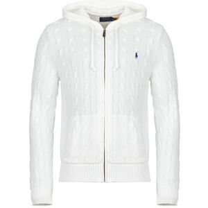 Gilet Polo Ralph Lauren GILET CAPUCHE EN MAILL TORSADEE Blanc EU S,EU M,EU L,EU XL,EU XS Heren Gilet Polo Ralph Lauren GILET CAPUCHE EN MAILL TORSADEE Blanc EU S,EU M,EU L,EU XL,EU XS Heren