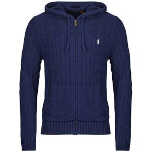Gilet Polo Ralph Lauren GILET CAPUCHE EN MAILL TORSADEE Marine EU S,EU M,EU L,EU XL,EU XS Heren Gilet Polo Ralph Lauren GILET CAPUCHE EN MAILL TORSADEE Marine EU S,EU M,EU L,EU XL,EU XS Heren
