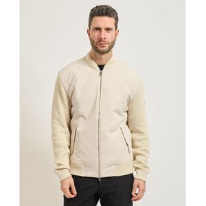 Veste BOSS Blouson aviateur Ubaio avec fermeture éclair intégrale Beige US XXL,US XL Heren Veste BOSS Blouson aviateur Ubaio avec fermeture éclair intégrale Beige US XXL,US XL Heren