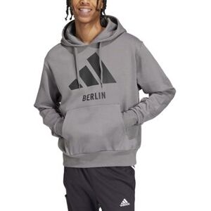 Sweatshirts à capuche adidas Berlin Gris IT L,IT XL Dames Sweatshirts à capuche adidas Berlin Gris IT L,IT XL Dames