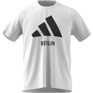 T-shirt adidas Berlin Blanc IT XS,IT M,IT L Heren T-shirt adidas Berlin Blanc IT XS,IT M,IT L Heren