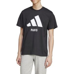 T-shirt adidas Paris Noir IT S,IT M,IT L,IT XL Heren T-shirt adidas Paris Noir IT S,IT M,IT L,IT XL Heren
