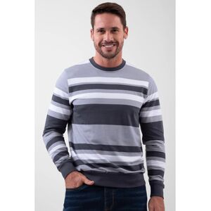 Sweatshirts Enorsia Classique Imprimé Rayé Sweat Gris EU XXL,EU S,EU M,EU L,EU XL Heren Sweatshirts Enorsia Classique Imprimé Rayé Sweat Gris EU XXL,EU S,EU M,EU L,EU XL Heren