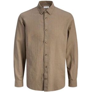 jack & jones Chemise Jack & Jones 12289174 SUMMER LINEN-FALCON Marron IT S,IT M,IT L,IT XL,IT XXL Heren jack & jones Chemise Jack & Jones 12289174 SUMMER LINEN-FALCON Marron IT S,IT M,IT L,IT XL,IT XXL Heren