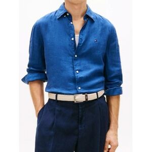 Chemise Tommy Hilfiger MW0MW41530 Bleu IT XXL,IT S,IT M,IT L,IT XL Heren Chemise Tommy Hilfiger MW0MW41530 Bleu IT XXL,IT S,IT M,IT L,IT XL Heren