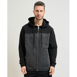 Blouson Karl Lagerfeld Veste en denim mélangé pour homme Noir US L,US M,US XL Heren Blouson Karl Lagerfeld Veste en denim mélangé pour homme Noir US L,US M,US XL Heren