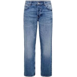 Only & Sons Jeans Only & Sons ONSFADE LOOSE SBG 2218 TAI DNM NOOS Bleu US 29 / 32,US 30 / 32 Heren Only & Sons Jeans Only & Sons ONSFADE LOOSE SBG 2218 TAI DNM NOOS Bleu US 29 / 32,US 30 / 32 Heren