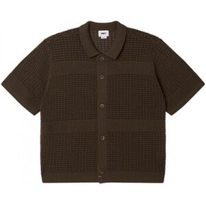 Gilet Obey zach sweater shirt Marron EU S,EU M,EU L Heren Gilet Obey zach sweater shirt Marron EU S,EU M,EU L Heren