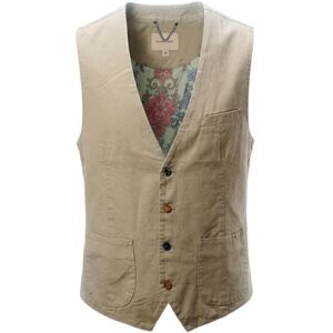 Gilets de costume Gianni Lupo GL9710-S26 Beige EU S,EU M,EU L,EU XL Heren Gilets de costume Gianni Lupo GL9710-S26 Beige EU S,EU M,EU L,EU XL Heren