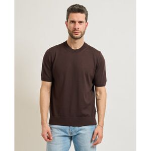Pull BOSS T-shirt homme en maille Marron US XXL,US S Heren Pull BOSS T-shirt homme en maille Marron US XXL,US S Heren