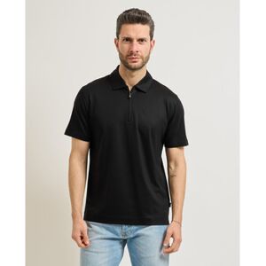 Polo BOSS Polo homme coupe décontractée avec fermeture éclair Noir US XXL,US S,US M,US L,US XL,IT 52,IT 56 Heren Polo BOSS Polo homme coupe décontractée avec fermeture éclair Noir US XXL,US S,US M,US L,US XL,IT 52,IT 56 Heren
