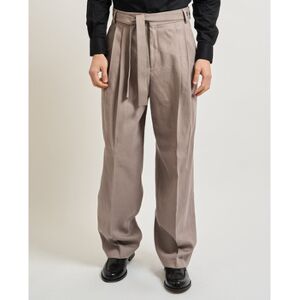 Pantalons large HUGO Pantalon Fedix pour homme en sergé fluide Marron IT 50,IT 52 Heren Pantalons large HUGO Pantalon Fedix pour homme en sergé fluide Marron IT 50,IT 52 Heren