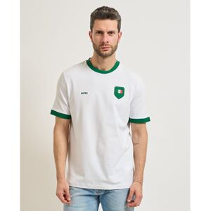 T-shirt BOSS T-shirt homme de mondiali di calcio Blanc US XXL,US S,US M,US L,US XL Heren T-shirt BOSS T-shirt homme de mondiali di calcio Blanc US XXL,US S,US M,US L,US XL Heren