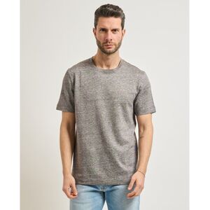 T-shirt BOSS T-shirt homme di en misto lino Marron IT 52,US M,US S Heren T-shirt BOSS T-shirt homme di en misto lino Marron IT 52,US M,US S Heren