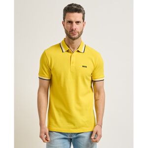 Polo BOSS Polo Paddy pour homme avec rayures contrastées Jaune US XXL,US M,US L,US XL,IT 52 Heren Polo BOSS Polo Paddy pour homme avec rayures contrastées Jaune US XXL,US M,US L,US XL,IT 52 Heren