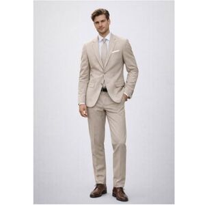 Costumes Kebello Costume H, Beige Beige FR 50,FR 52,FR 56 Heren Costumes Kebello Costume H, Beige Beige FR 50,FR 52,FR 56 Heren