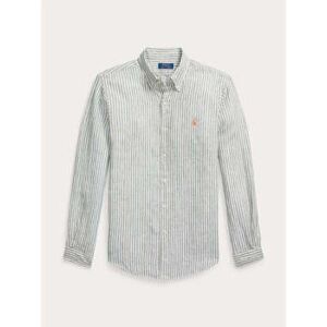 Chemise Ralph Lauren Chemise à rayures verte en lin Vert EU XXL,EU S,EU M,EU L,EU XL Heren Chemise Ralph Lauren Chemise à rayures verte en lin Vert EU XXL,EU S,EU M,EU L,EU XL Heren
