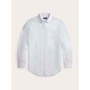 Chemise Ralph Lauren Chemise à rayures bleue en lin Bleu EU S,EU M,EU L Heren Chemise Ralph Lauren Chemise à rayures bleue en lin Bleu EU S,EU M,EU L Heren