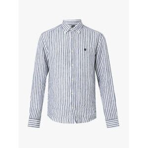 Chemise BOSS Chemise à rayures marine en lin Bleu EU S,EU M,EU L,EU XL,EU 3XL Heren Chemise BOSS Chemise à rayures marine en lin Bleu EU S,EU M,EU L,EU XL,EU 3XL Heren