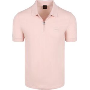 Polo BOSS Polo Passerzip Demi-Zip Rose Rose EU XXL,EU M,EU L,EU XL Heren Polo BOSS Polo Passerzip Demi-Zip Rose Rose EU XXL,EU M,EU L,EU XL Heren