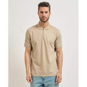 Polo BOSS Polo homme avec fermeture zip Beige US XXL,US S,US M,US L,US XL Heren Polo BOSS Polo homme avec fermeture zip Beige US XXL,US S,US M,US L,US XL Heren