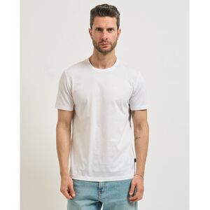 T-shirt BOSS T-shirt homme en coton mercerisé Blanc IT 52,US L,US M,US S,US XL,US XXL Heren T-shirt BOSS T-shirt homme en coton mercerisé Blanc IT 52,US L,US M,US S,US XL,US XXL Heren