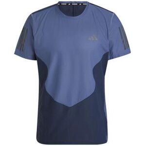 T-shirt adidas Own The Run Bleu EU S,EU XS Heren T-shirt adidas Own The Run Bleu EU S,EU XS Heren