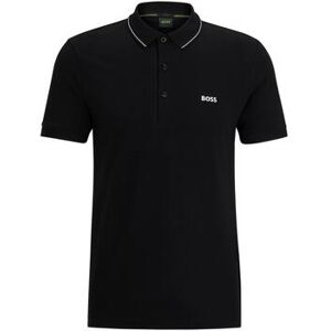 Polo BOSS Paule 4 Noir EU XXL,EU 3XL Heren Polo BOSS Paule 4 Noir EU XXL,EU 3XL Heren