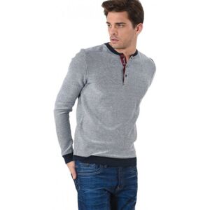 Gilet Kaporal Pull Homme Dety Patrio Gris Chiné Gris EU S,EU M Heren Gilet Kaporal Pull Homme Dety Patrio Gris Chiné Gris EU S,EU M Heren