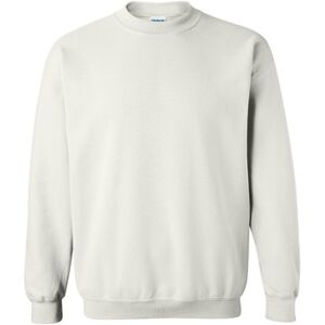 Gildan Heavy Blend Blanc 2XL Sweatshirt à Col Rond - Sweatshirt Gildan Heavy Blend Blanc 2XL Sweatshirt à Col Rond - Sweatshirt