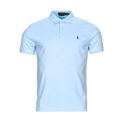 Ralph Lauren Polo Slim Fit en Coton - Bleu Ralph Lauren Polo Slim Fit en Coton - Bleu