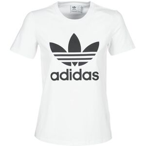 T-shirt adidas TREFOIL TEE Blanc FR 34,FR 36 Dames T-shirt adidas TREFOIL TEE Blanc FR 34,FR 36 Dames
