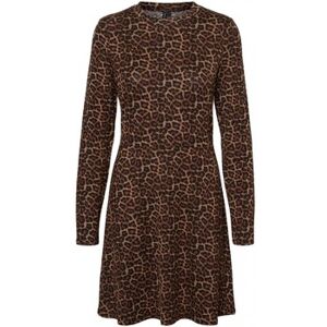 Robe Vero Moda Robe courte, col rond F, Marron Marron EU S,EU XS Dames Robe Vero Moda Robe courte, col rond F, Marron Marron EU S,EU XS Dames