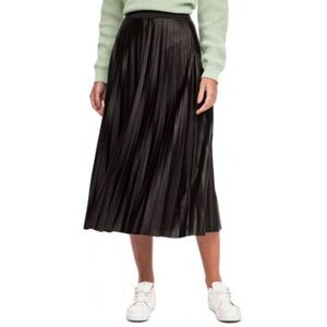 Jupes midi Vila Nitban Midi Skirt - Black Noir EU XXL,EU S,EU M,EU L,EU XL,EU XS Dames Jupes midi Vila Nitban Midi Skirt - Black Noir EU XXL,EU S,EU M,EU L,EU XL,EU XS Dames
