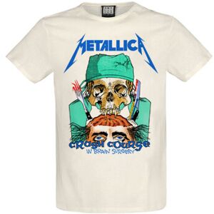 T-shirt Amplified Clothing Crash Course In Brain Surgery Blanc EU XXL,EU S,EU M,EU L Dames T-shirt Amplified Clothing Crash Course In Brain Surgery Blanc EU XXL,EU S,EU M,EU L Dames
