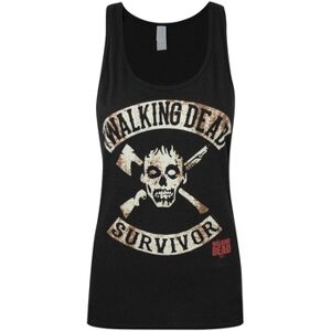 Sweat-shirt The Walking Dead Survivor Noir EU L,EU XL Dames Sweat-shirt The Walking Dead Survivor Noir EU L,EU XL Dames