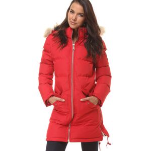 Parka Geographical Norway Parka Canelle - capuche Rouge EU S,EU M Dames Parka Geographical Norway Parka Canelle - capuche Rouge EU S,EU M Dames