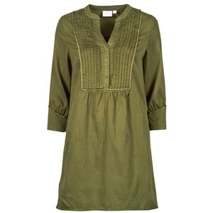 Robe courte Vila VIMAKENNA Kaki FR 34,FR 36,FR 38 Dames Robe courte Vila VIMAKENNA Kaki FR 34,FR 36,FR 38 Dames
